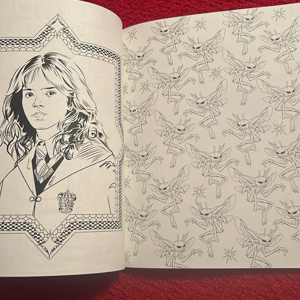 NEW Harry Potter Coloring Book - Picture 6 of 7